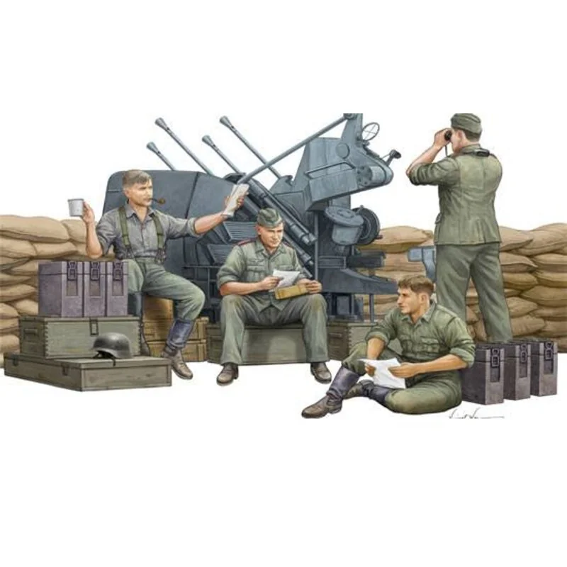 Trumpeter German Anti-Aircraft Gun Crew 1 Trumpeter German Anti-Aircraft Gun Crew