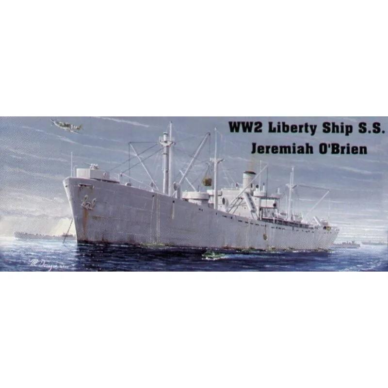 Trumpeter US Liberty Ship Jeremiah O′Brien (also With Waterline Hull Option) 1 Trumpeter US Liberty Ship Jeremiah O′Brien (also With Waterline Hull Option)