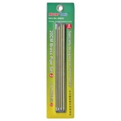 Trumpeter 20cm Brass Pipe Set 2 (0.7, 0.8, 0.9 & 1.0 X 200mm 2 Pcs Each)