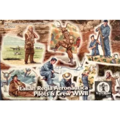 Italiaanse Regia Aeronautica Loodsen En Ground Grew (WOII) X 16 Cijfers